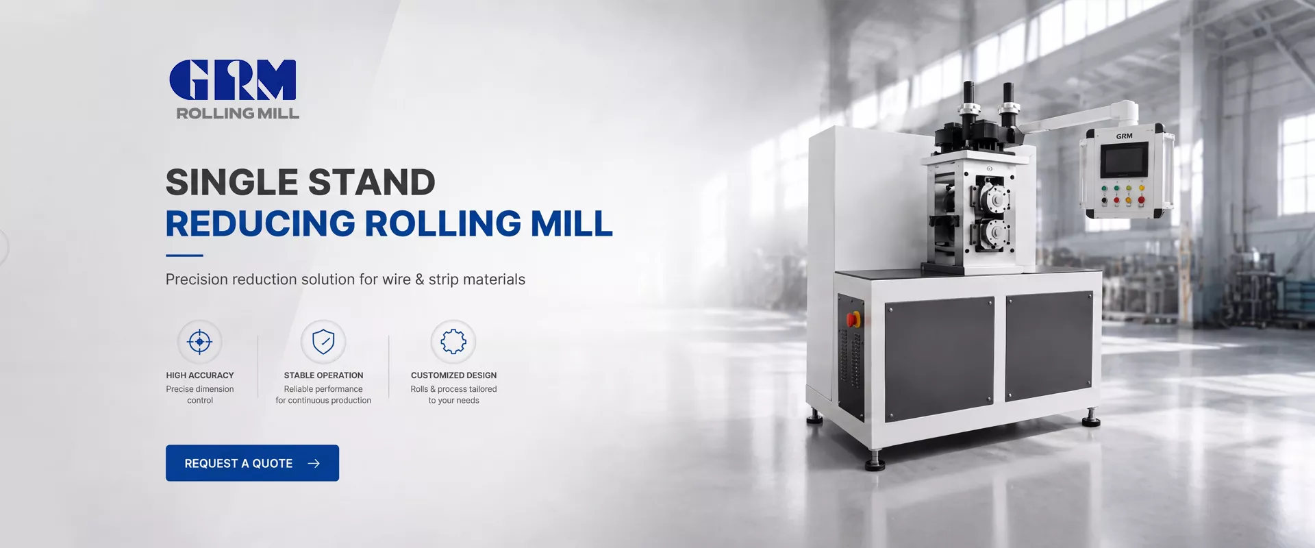 China Platdraad Rolling Mills Vervaardiger